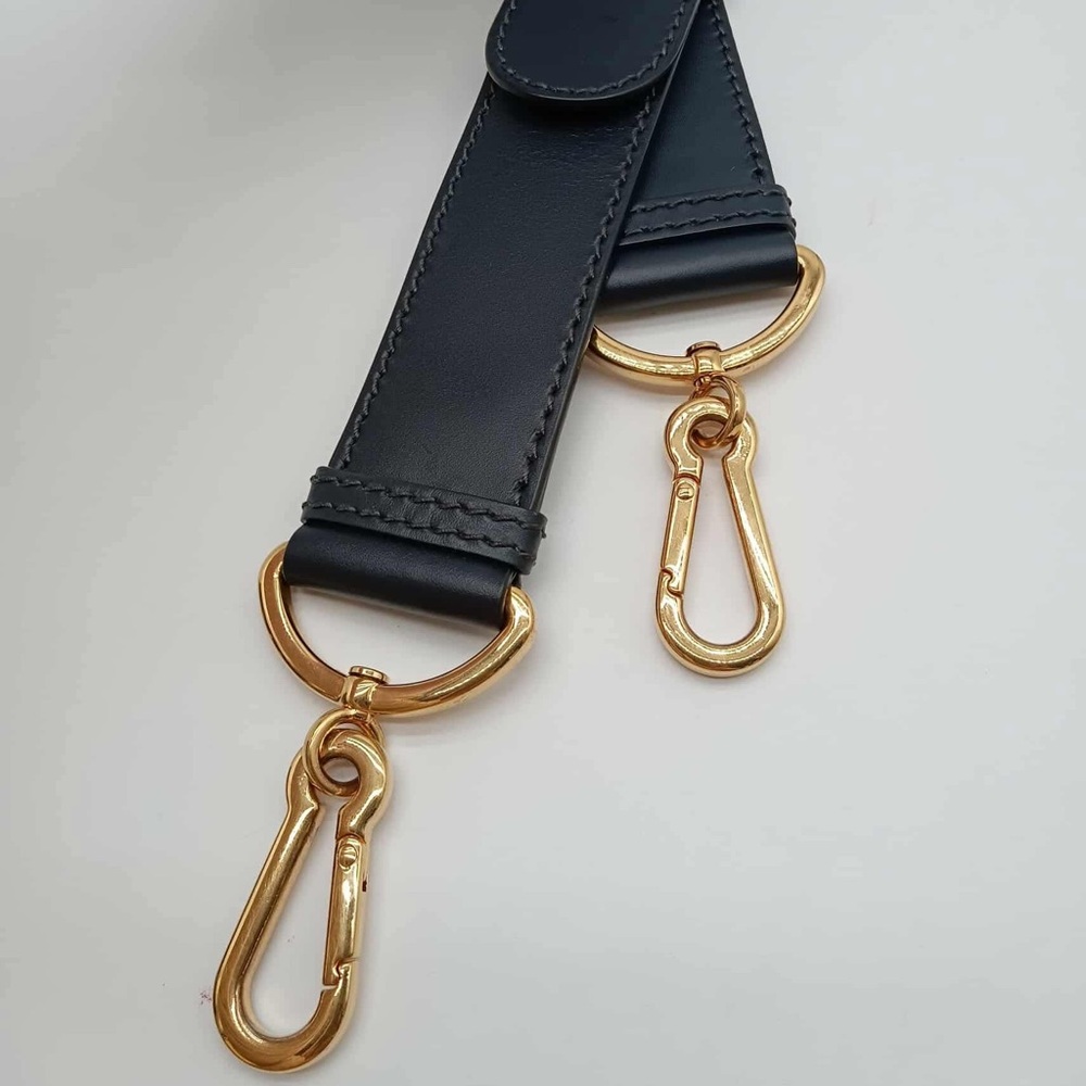 Dior Monogram Blue and Gold Clutch - Picture 10 of 16